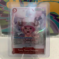 Tony Tony Chopper Alt Art SR Parallel OP08-007 ENG Two Legends One Piece TCG NM - Image 1