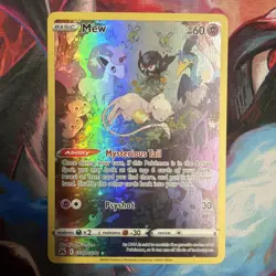 Mew GG10/GG70 – Crown Zenith Galarian Gallery Holo – Pokemon Card TCG - Image 1