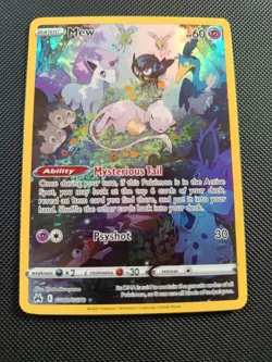 Mew GG10/GG70 – Crown Zenith Galarian Gallery Holo – Pokemon Card TCG - Image 1