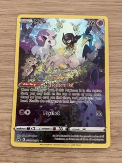 Mew GG10/GG70 – Crown Zenith Galarian Gallery Holo – Pokemon Card TCG - Image 2