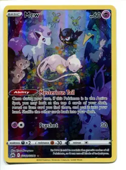 Mew Gg10/Gg70 Crown Zenith: Galarian Gallery Holo Rare Pokemon TCG - Image 1