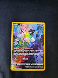 Mew Gg10/Gg70 Crown Zenith: Galarian Gallery Holo Rare Pokemon TCG - Image 3