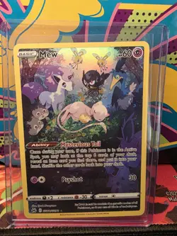 Pokemon TCG Mew GG10/GG70 Crown Zenith Galarian Gallery Holo Card NM/M Condition - Image 1