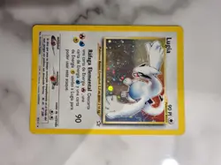 Pokemon TCG Lugia Neo Genesis 9/111 Holo Card Ungraded Spanish Version - Image 1