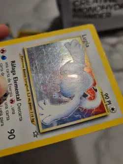 Pokemon TCG Lugia Neo Genesis 9/111 Holo Card Ungraded Spanish Version - Image 4