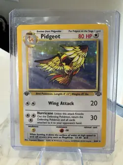 Pokemon Card - Pidgeot Jungle 1st Edition 8/64 Holo Rare - Image 1