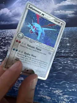 Salamence ex 🐉 EX Power Keepers 96/108 Holo Rare EX Vintage Pokemon Card - Image 2
