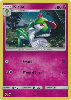 Kirlia 92a/147 Burning Shadows Promo Pokemon Card NM - Image 1
