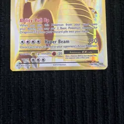 Pokemon TCG Dragonite EX Full Art Ultra Rare Holo Card 106/108 Evolutions - Image 3