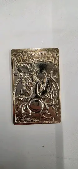 NINTENDO CHARIZARD LIMITED EDITION 23K GOLD PLATED TRADING CARD - Image 5