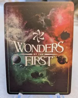 Wonders of the First Wanted Foil Alt Art Call of the Stones A12 Roman Silvershot - Image 2