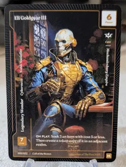 Wonders of the First Eli Goldgear III Mythic Call of the Stones CoTS - Image 1