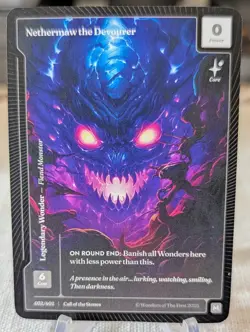 Wonders of the First Nethermaw The Devourer Mythic Call of the Stones CoTS - Image 1