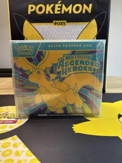 Pokemon TCG Ascended Heroes Elite Trainer Box ETB Factory Sealed Mega Evolution - Image 1