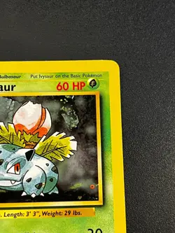 Ivysaur 30/102 - Base Set Vintage WOTC Pokemon TCG Card LP - Image 4