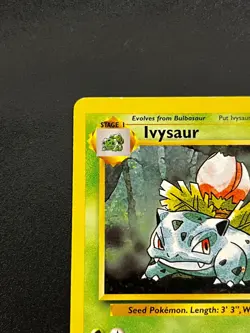 Ivysaur 30/102 - Base Set Vintage WOTC Pokemon TCG Card LP - Image 5