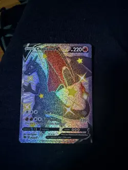 Pokemon Charizard V Secret Rare 79/73 Champions Path Full Art Holo Card - Image 1