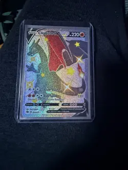 Pokemon Charizard V Secret Rare 79/73 Champions Path Full Art Holo Card - Image 2