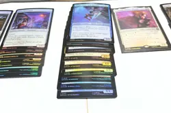 Lot of 38 - MTG Magic Marvel Spider-Man FOIL Cards Common Uncommon Rare Lands - Image 3