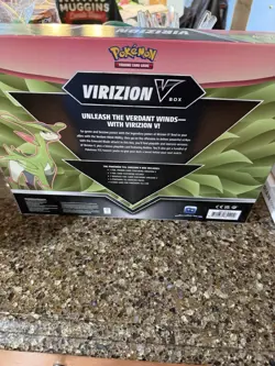 Pokemon Virizion V Box Foil Promo, Oversize Card, Booster, Code Card, 2022 - Image 2