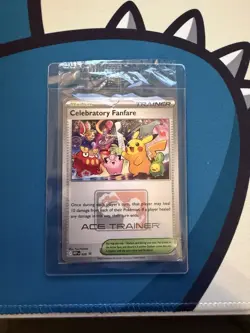 Pokemon TCG Celebratory Fanfare Stadium Trainer Promo Card 028 MEP English 2025 - Image 1