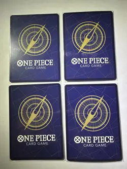 Bandai One Piece Card Game Monkey.D.Luffy 4 Of Lot Lightly Played - Image 2
