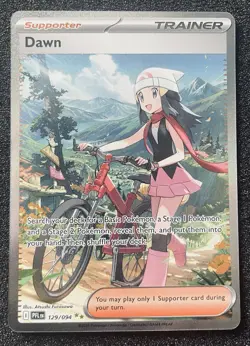 Pokemon Dawn Full Art Trainer 129/094 Holo Rare NM Raw Card FAST SHIP - Image 1