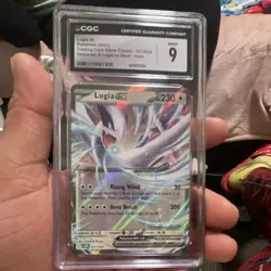 Pokemon Lugia ex 017/034 Trading Card Game Classic Holo CGC 9 230 HP 200 Attack - Image 1
