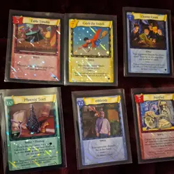 WOTC Harry Potter TCG Rare Holo Foil Lot of 96 Cards NM-Mint look at Photos - Image 5