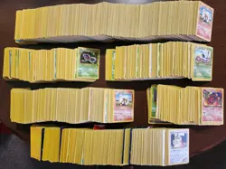 Giant Lot of Almost 3000 WOTC 1999-2002 Bulk Pokemon Cards MP/HP/Damaged - Image 1