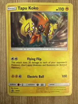 Tapu Koko - SM30 - Pokemon Sun & Moon Promo Holo Rare Card HP - Image 1