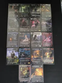 Dracula MTG Complete Set 18 Card Magic the Gathering Innistrad Crimson Vow Art - Image 1