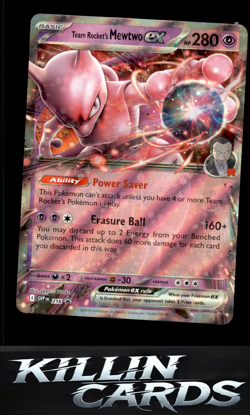 Team Rocket's Mewtwo ex - 216 216 Pokemon Promo SV: Scarlet & Violet Promo Cards - Image 1