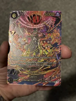 Bandai Sabo PRB02-014 Super Rare Foil Blocker Special One Piece CCG Card - Image 2