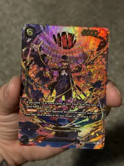 Bandai Sabo PRB02-014 Super Rare Foil Blocker Special One Piece CCG Card - Image 4