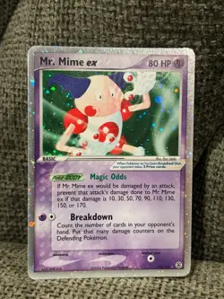 Mr. Mime ex 110/112 FireRed & LeafGreen Holo Vintage Pokemon Card - Image 4