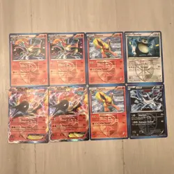 Pokemon Card Lot 8 Cards Infernape Flareon Snorlax Moltres EX Absol Holo Basic - Image 1