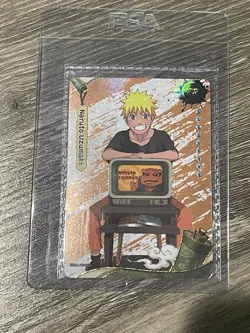 PSA Magazine x Kayou Exclusive SEALED NARUTO Uzumaki PROMO CARD NRSA-PR-003 - Image 1