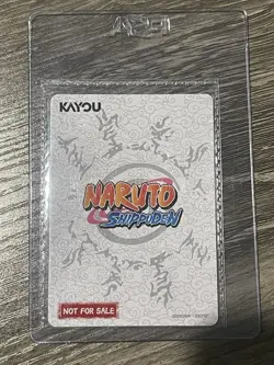 PSA Magazine x Kayou Exclusive SEALED NARUTO Uzumaki PROMO CARD NRSA-PR-003 - Image 2