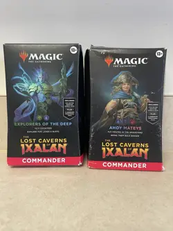 The Lost Caverns of Ixalan 2 Commander Decks Explorers Of The Deep & Ahoy Mateys 195166230245 - Image 1