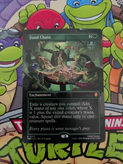 Food Chain (Borderless) Commander: Teenage Mutant Ninja Turtles Foil 0133 - Image 1