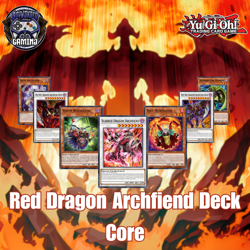 55-Card Red Dragon Archfiend Deck Core M/NM - Image 1