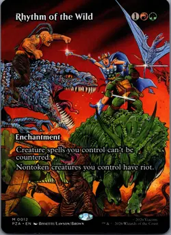 Rhythm of the Wild 12/-- Teenage Mutant Ninja Turtles Source Material Mythic - Image 1