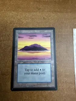 Island (A): 1993 Magic the Gathering - Limited Edition Beta Regular NM - Image 1