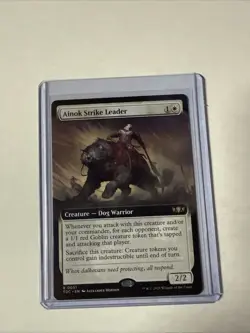 MTG Ainok Strike Leader (Extended Art) Commander: Tarkir: Dragonstorm Regular - Image 1