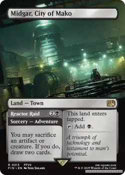 Midgar, City of Mako (Borderless) [FIN - 313] - NM [Normal] TCG MTG - Image 1