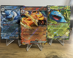 Pokemon 151 Charizard/Blastoise/Venusaur EX Lot - Image 1