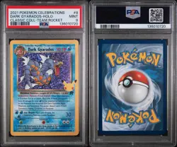 Dark Gyarados Holo 8 Celebrations Classic Collection Pokemon PSA 9 - Image 3