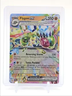 FLYGON EX 2024 POKEMON SURGING SPARKS DOUBLE RARE 106/191 Q1677 - Image 1