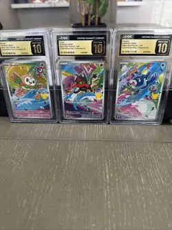 Pokemon TCG First Partner Set Rowlet / Litten / popplio Prestine 10 Set - Image 1
